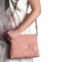 Lily Essence (medium) Sling Bag | rose pink leather