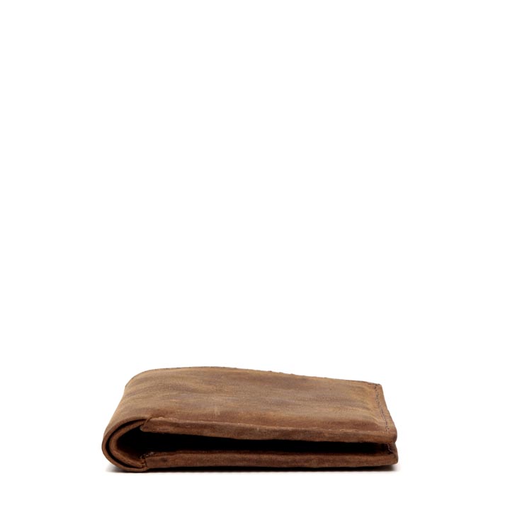 Men’s Bifold Card Wallet | Walnut Brown Leather