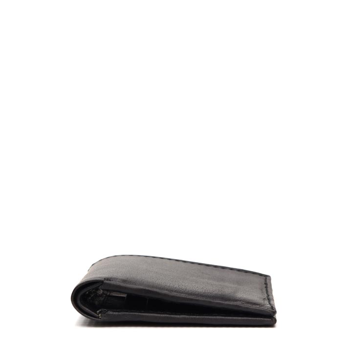 Men’s Bifold Card Wallet | Black Leather