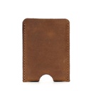 Men’s Card Holder | Walnut Brown Leather