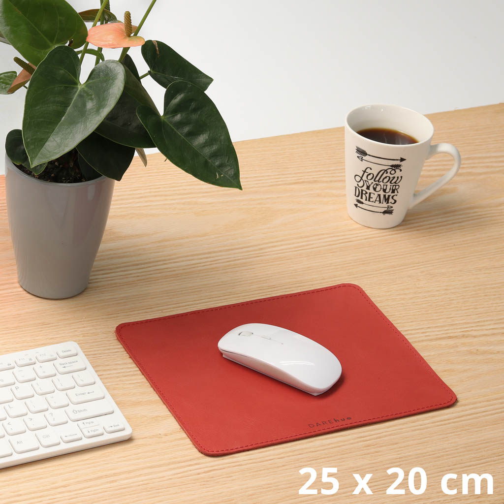 Genuine Leather Mouse Pad | 25x20cm or 30x25cm