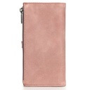 Large Slim Ladies Leather Wallet (17 card slots)