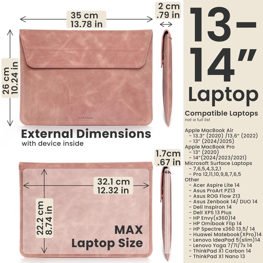 Laptop Sleeve with Stand Lid (13" 14" 15" 16")