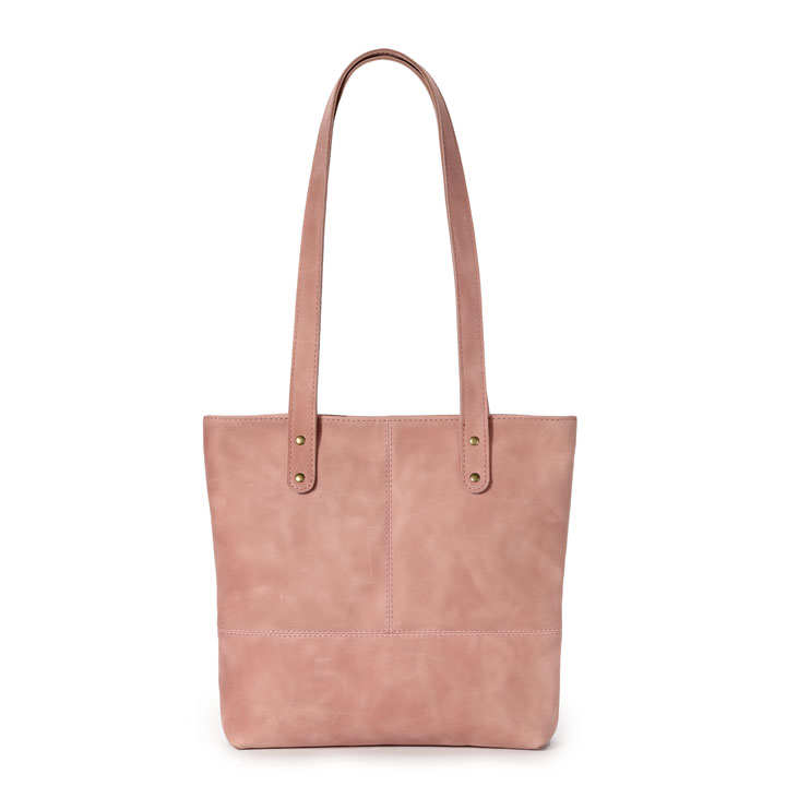 Linear Whispers (large) Tote Bag | genuine full grain bovine leather
