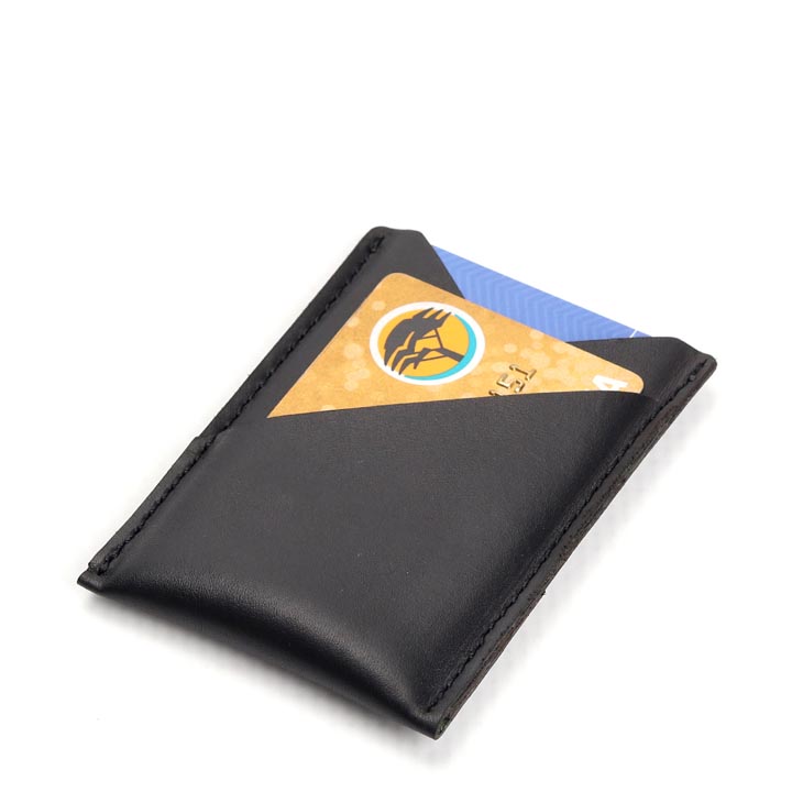 Men’s Deluxe Card Sleeve Holder | genuine full grain bovine leather