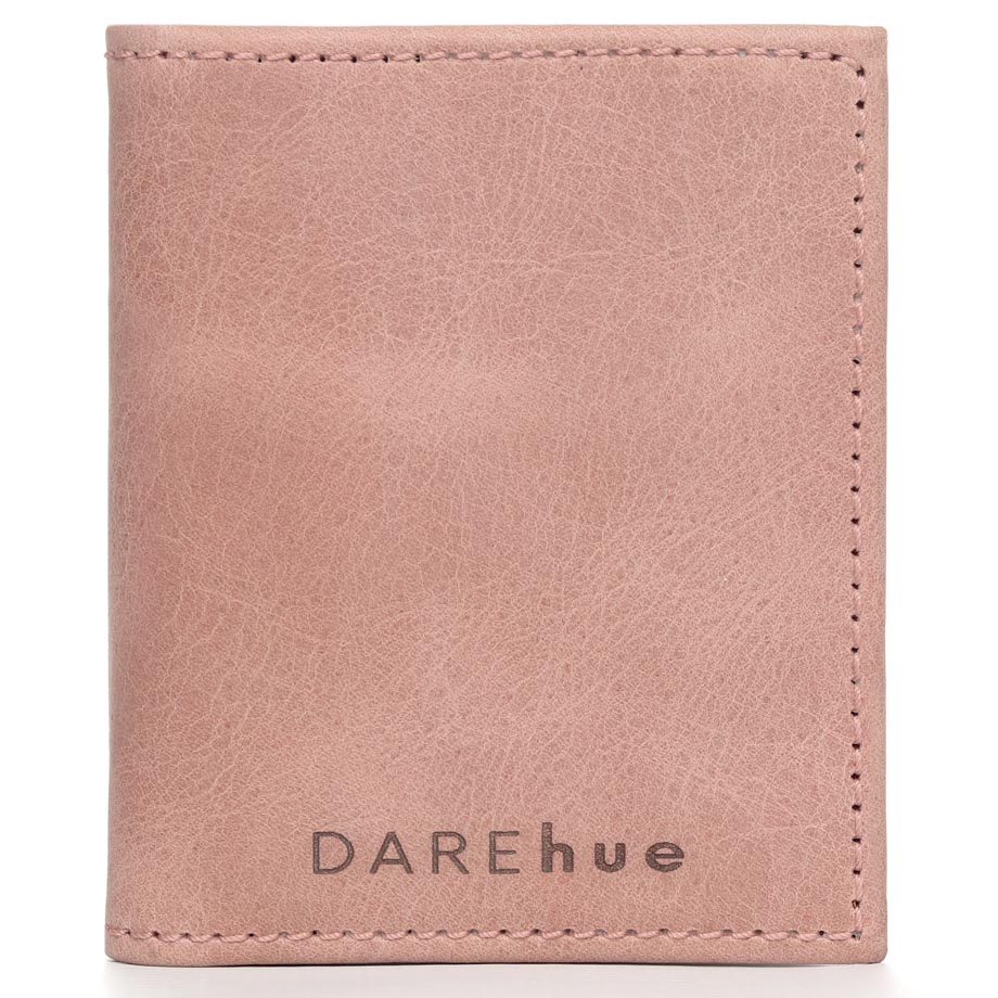 Slim Leather Bifold Card Holder