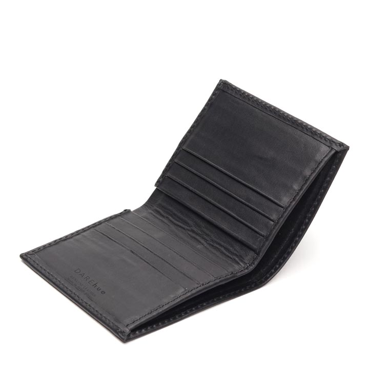 Slim Mininalistic Genuine Leather Bifold Card & Cash Wallet