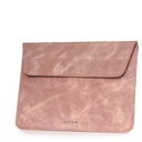 DAREhue 13” - 16” Genuine Full Grain Leather Laptop Sleeve (Fits MacBook & More)