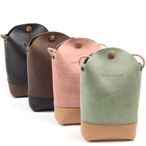 Chic Duo Sling Bag - Genuine Leather 